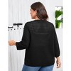 Plus Size 3/4 Sleeve Knitted Cardigan Lightweight Open Front Coat Cardigans - 4 of 4