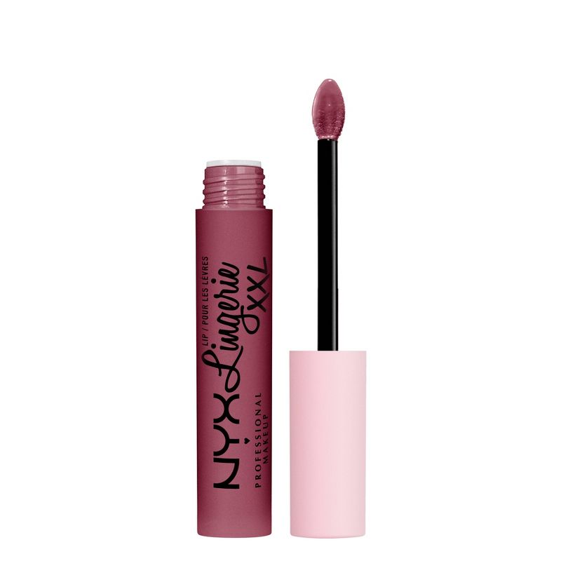 NYX Professional Makeup Lip Lingerie XXL Smooth Matte Liquid Lipstick - 16hr Longwear - 0.13 fl oz, 1 of 20