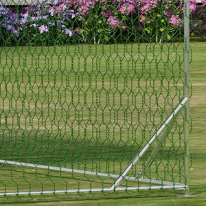 Walk-In Poultry Cage, Dome Shaped Chicken Coop, Large Metal Chicken Coop with Waterproof and Anti-Ultraviolet Cover, for Outdoor Backyard Farm Use - 1 of 4