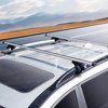 VEVOR Roof Rack Cross Bars, 54" Aluminum Roof Rack Crossbars, Fit Existing Raised Side Rail with Gap, 200 lbs Load Capacity, Silver - 2 of 4