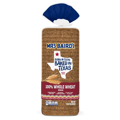 Mrs. Baird's 100% Whole Wheat Bread - 20oz