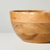 Medium Carved Edge Wood Bowl Mid Tone - Hearth & Hand™ with Magnolia - 3 of 3