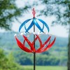 85"H Wind Spinner, Patriotic Stars - 3 of 4