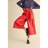 Women's Talk This Way Faux Leather Paper Waist Pants - &merci - 2 of 4