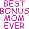 Women's Design By Humans Best Bonus Mom Ever Stepmom Love By MeowShop Racerback Tank Top - 2 of 2