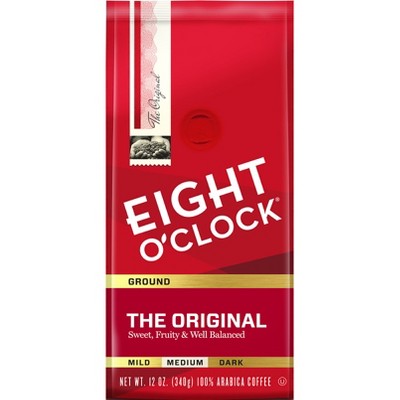 Eight O'Clock Original Medium Roast Ground Coffee - 12oz