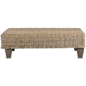 Leary Coffee Table - Natural Unfinished - Safavieh