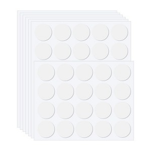 Unique Bargains Round Removable Adhesive Poster Double-Sided Adhesive Dots - 1 of 4