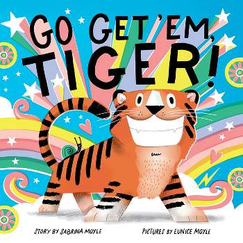 Go Get 'Em, Tiger! (a Hello!lucky Book) - by  Hello!lucky & Sabrina Moyle (Board Book)