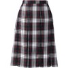 School Uniform Young Women's Plaid Box Pleat Skirt Top of the Knee - 2 of 2