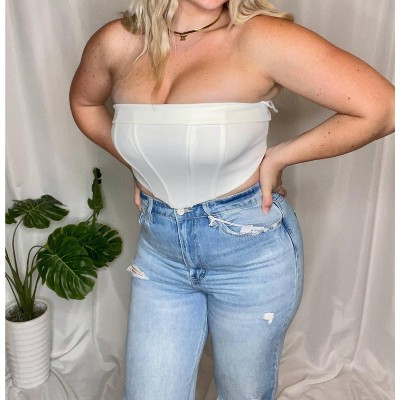 Women's Main Character Bustier Top - MABLE