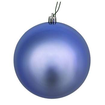 Vickerman 2.75"/12ct Shiny Ball Ornament Periwinkle