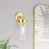 Livex Lighting Ludlow 1 - Light Sconce in  Satin Brass - 3 of 4