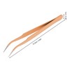 Unique Bargains Durable Eyelashes Tweezers for Bathroom 1 Pc - 2 of 4