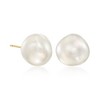 Ross-Simons 13-14mm Cultured Baroque Pearl Stud Earrings in 14kt Yellow Gold - 3 of 4