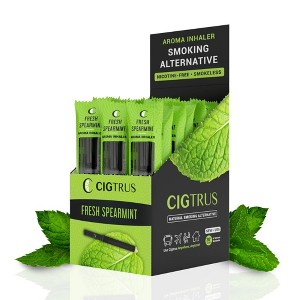 Cigtrus Oral Fixation Flavored Air Inhaler, Natural Habit Replacement, Stress Relief, 20 Pack - 1 of 4