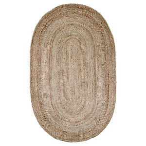 nuLOOM Hand Woven Rigo Jute Accent Rug - Off-White (3
