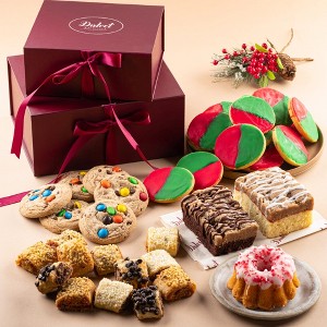 Christmas Gift Baskets, Christmas Gift Tower Basket, Gourmet Food Gifts Baskets For Friend, Dad, Volunteers, and Colleagues by Dulcet Gift Baskets - 1 of 4