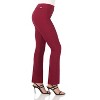 Rekucci Women's Ease into Comfort Straight-Leg Pants with Tummy Control - 2 of 4