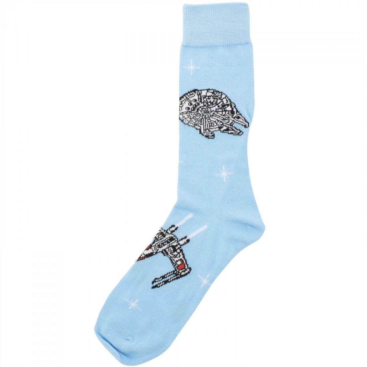 Mens Star Wars Spaceships 5-Pair Pack of Crew Socks - thumbnail 6