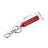 Unique Bargains Snooker Billiard Pool Cue Tip Shaper Pool Repair Tool Billiard Cue Care Accessory with Keychain - 2 of 4