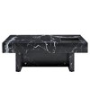 NicBex Modern 31.4" Square Coffee Table with Metal Storage Organizer for Living Room and Office - 3 of 4