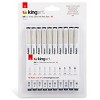 KINGART PRO Inkline Fine Line Pens, 10 pc - 2 of 4
