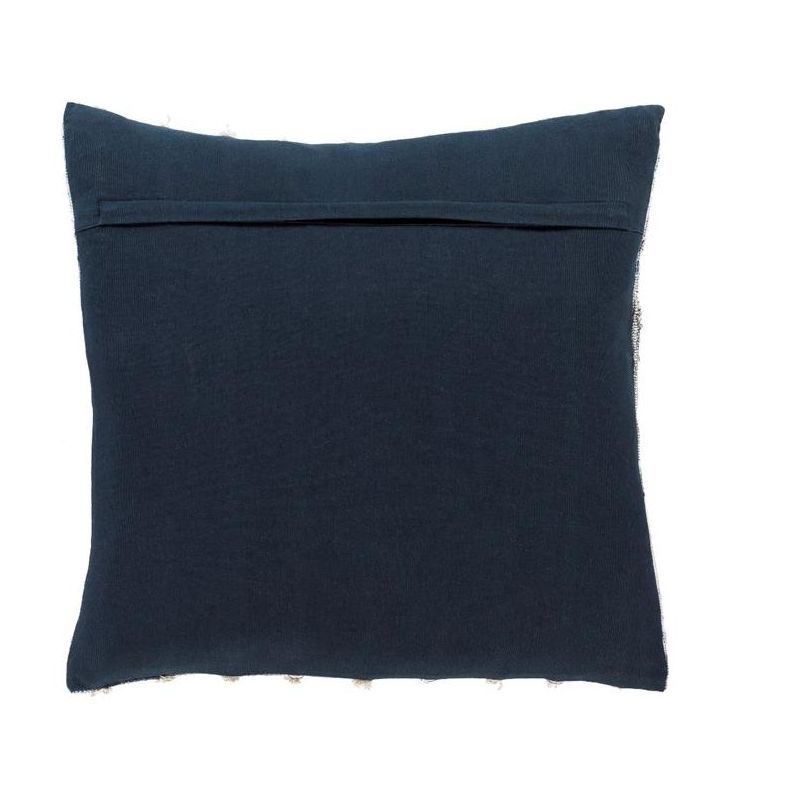 Mark & Day Burgh Coastal Dark Blue Throw Pillow, 3 of 4