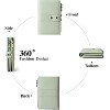 Acoinel Leather Double Zipper Snap Closure Wallet - 2 of 4