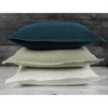 KAF Home Washed Linen with Flange Decorative Pillow 20" x 20" - 2 of 4