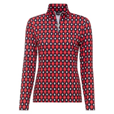 Women's CLASSIC TRICOLOR TROYER SWEATER - GOLFINO