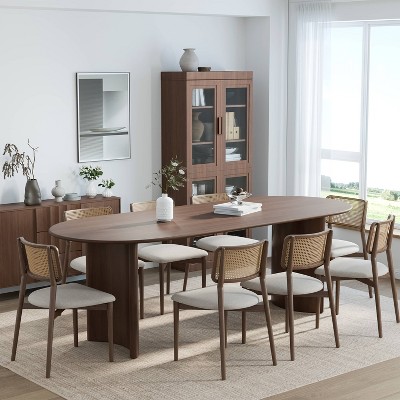 Dovelina Dining Table Modern Wood Kitchen Table Dining Room Table