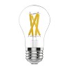 GE 2pk 100W Clear Ultra Bright A15 LED Ceiling Fan Light Bulbs Soft White - 2 of 4