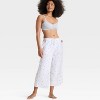 Women's Cropped Pajama Pants - Auden™ - 3 of 3