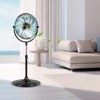 Tangkula 18" High Velocity Pedestal Fan w/3 Speeds 360 Degree Tilt & Adjustable Heigh for Home - 3 of 4