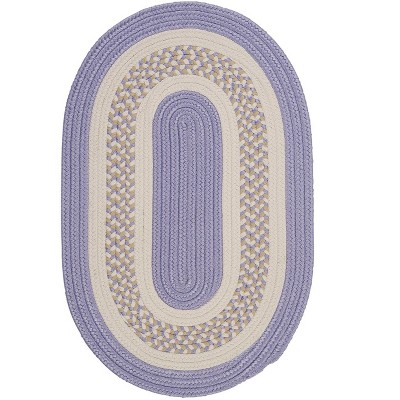Colonial Mills Flowers Bay - Amethyst sample swatch Rug