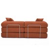 Sapphtopaz 73" Couches for Living Room 2-in-1 Convertible Sofa Bed with Removable Armrests Mattress Sofa with 2 Pillows Sleeper Sofa for Bedroom - 4 of 4