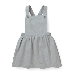 Hope & Henry Girls' Crossback Apron Skirtall, Toddler - 1 of 4