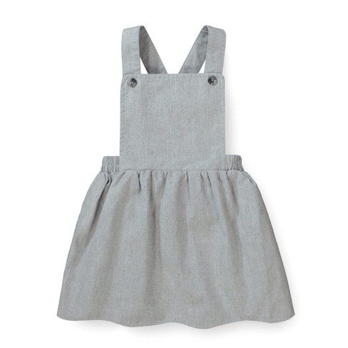 Hope & Henry Girls' Crossback Apron Skirtall, Toddler - image 1 of 4