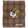 Quincy University Campus Plaid Spirit Silky Touch Super Soft Throw Blanket 50x60 - 2 of 4