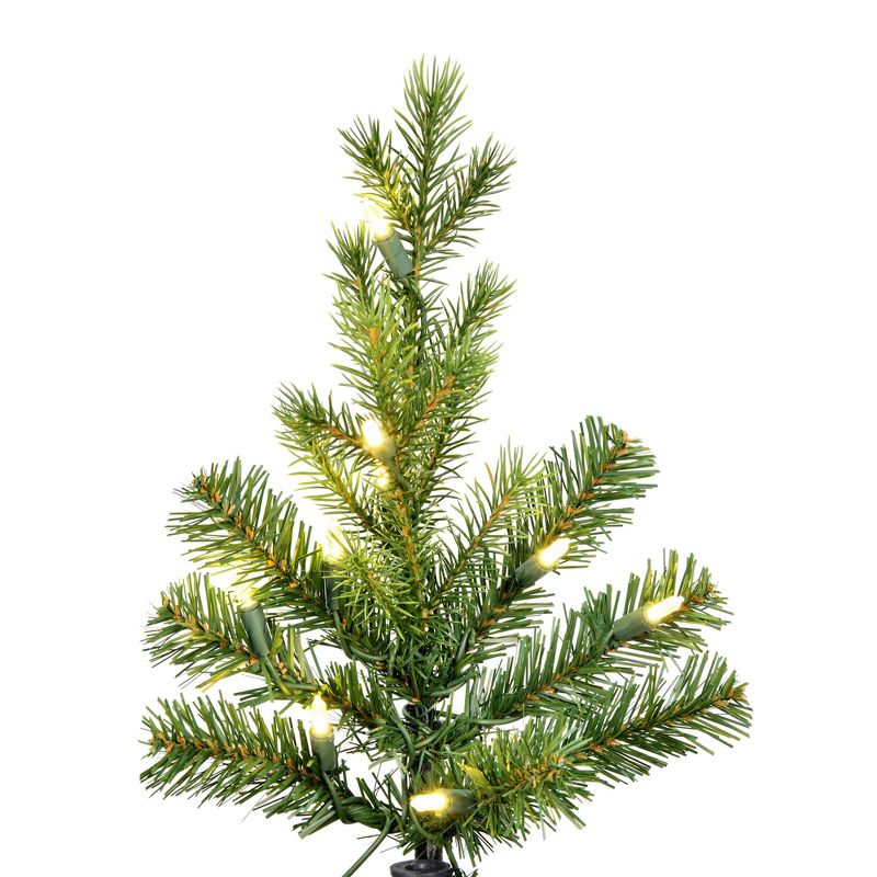 Vickerman Moutauk Pencil Pine Artificial Christmas Tree, 2 of 6