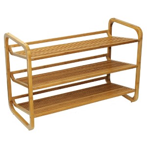 Oceanstar 3 Tier  Shoe Rack - 1 of 4