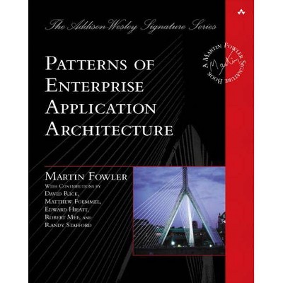 Patterns of Enterprise Application Architecture - (Addison-Wesley Signature Series (Fowler)) by  Martin Fowler (Hardcover)