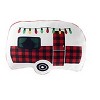 The Lakeside Collection Christmas Camper Quilted Bedding Ensemble - Accent Pillow - 3 of 4