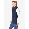 Woman Within Plus Size Zip-Front Quilted Vest - 4 of 4