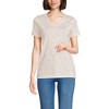 Lands' End Women's Relaxed Supima Cotton V-Neck T-Shirt - 4 of 4