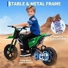 24V Electric Dirt Bike, Up to 13.67Mile/h Long-Range, Ride on Motorcycle with Rear Wheel Suspension, 12 Miles Range, Birthday & Xmas Gifts - 3 of 4