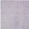 HomeRoots 5' X 8' Lavender And Silver Abstract Washable Indoor Outdoor Area Rug - 4 of 4