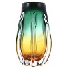 Luxury Lane Hand Blown Laine Art Glass Vase - 2 of 4