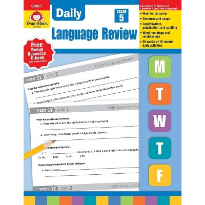 Grade 5 Evan Moor Daily Language Review 